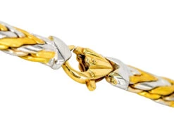 Collier Maille Palmier En 2 Ors -Castafiore Boutique collier maille palmier en 2 ors 656846