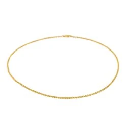 Collier Maille Palmier Or Jaune 12 Collier Maille Palmier Or Jaune -Castafiore Boutique collier maille palmier or jaune 419508