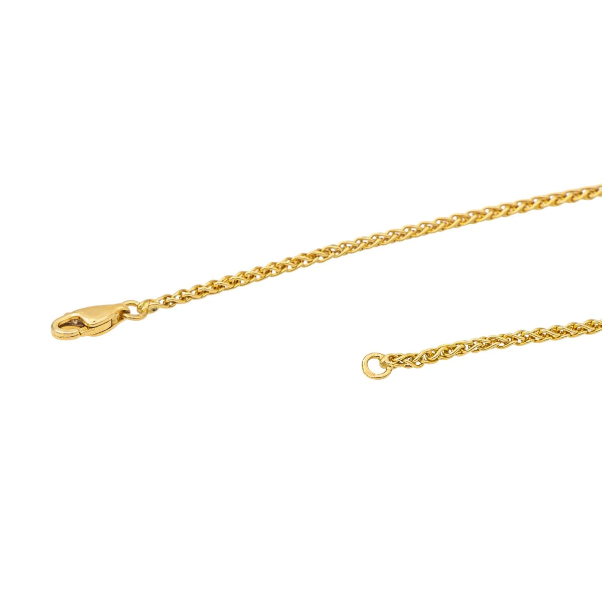 Collier Maille Palmier Or Jaune 5 Collier Maille Palmier Or Jaune – Image 5