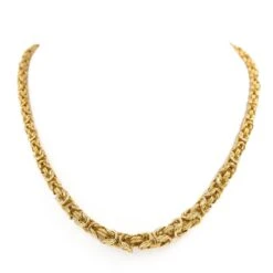 Collier Maille Royale En Or Jaune