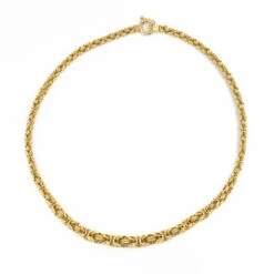 Collier Maille Royale En Or Jaune 11 Collier Maille Royale En Or Jaune -Castafiore Boutique collier maille royale en or jaune 697203