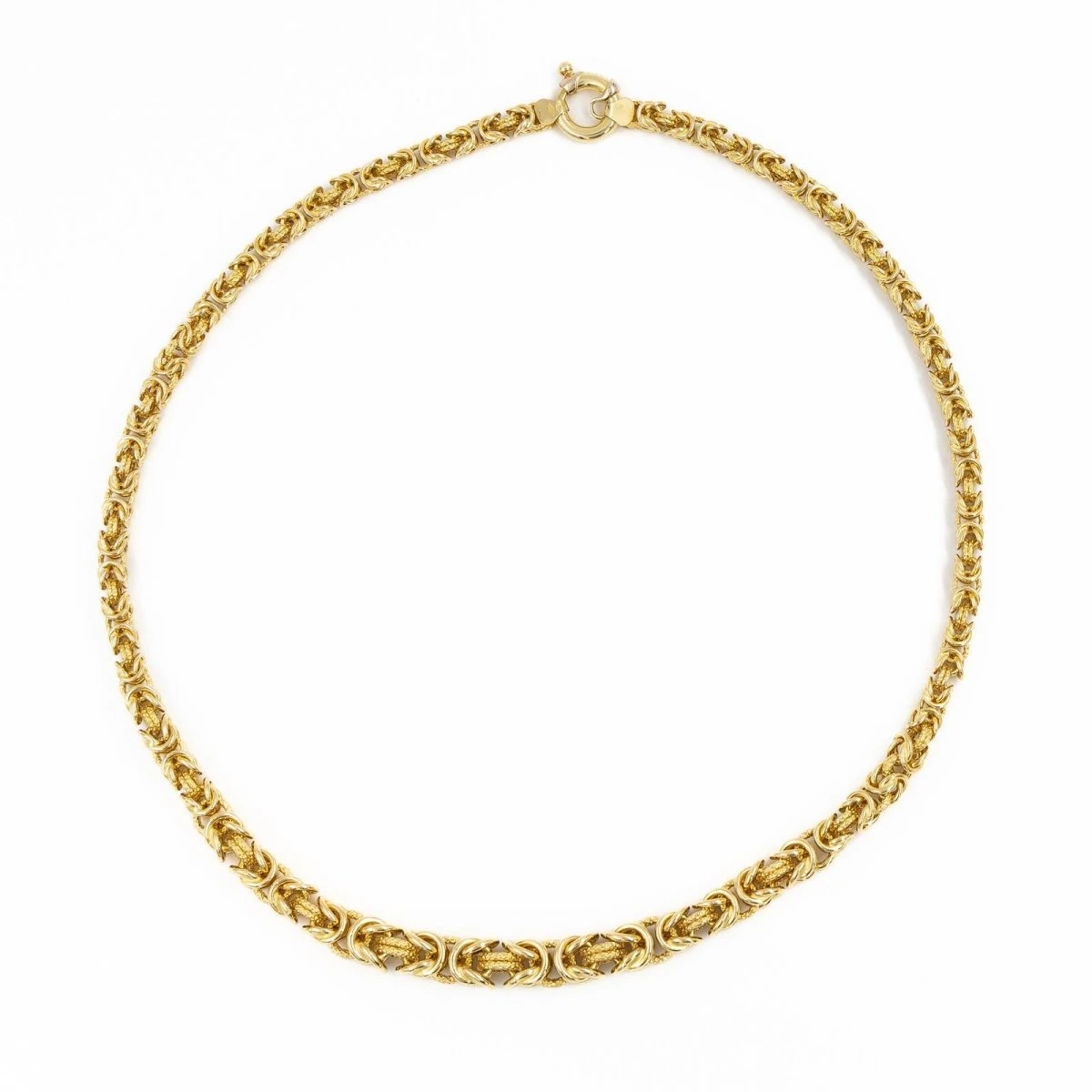 Collier Maille Royale En Or Jaune 5 Collier Maille Royale En Or Jaune – Image 5