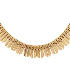 Collier Maille Souple En Or Jaune -Castafiore Boutique collier maille souple en or jaune 583996