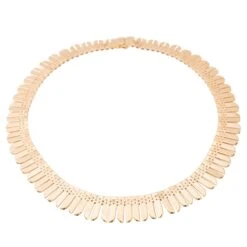 Collier Maille Souple En Or Jaune -Castafiore Boutique collier maille souple en or jaune 629146