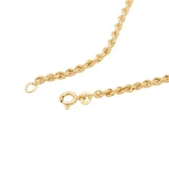 Collier Maille Torsadée En Or Jaune 10 Collier Maille Torsadée En Or Jaune -Castafiore Boutique collier maille torsadee en or jaune 134562