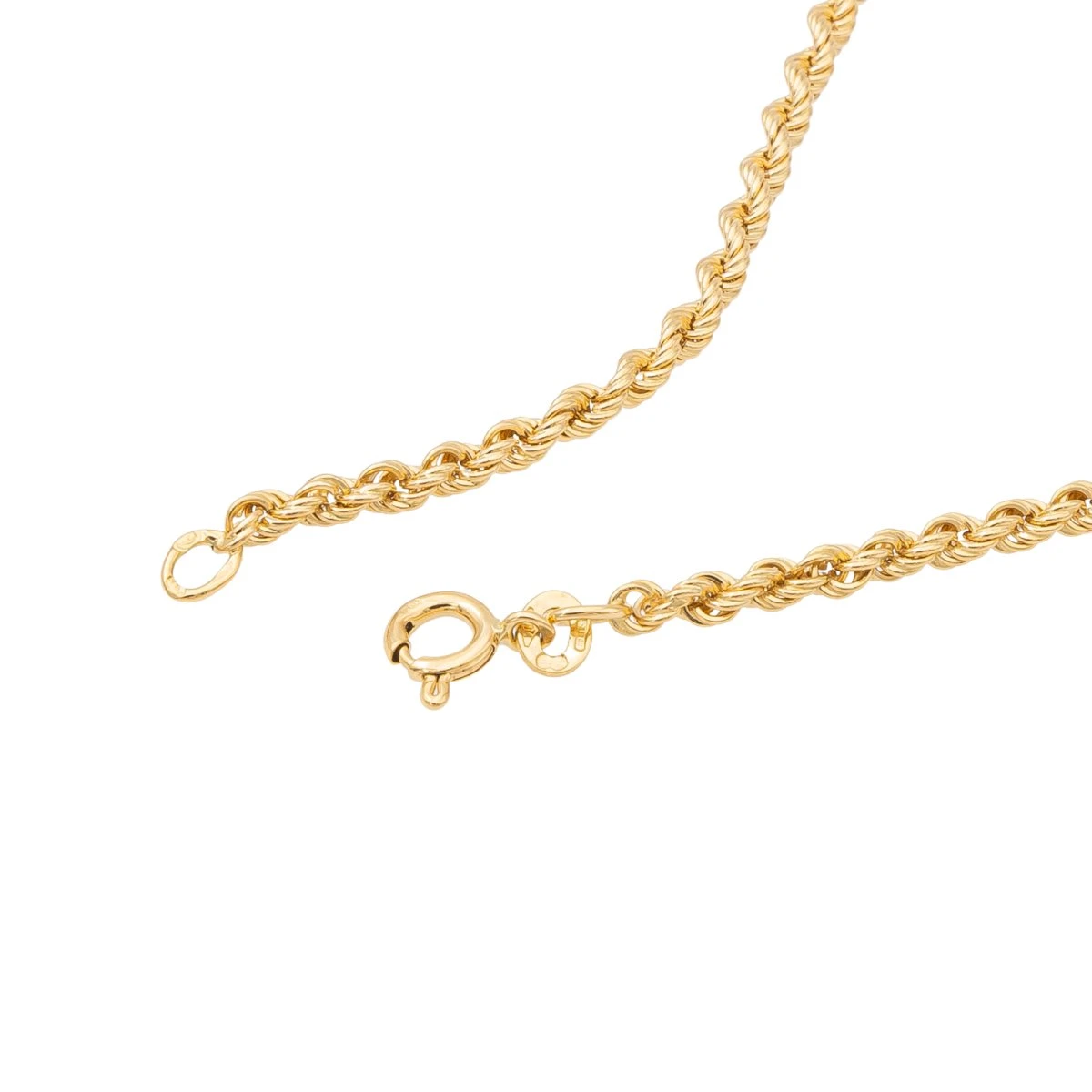 Collier Maille Torsadée En Or Jaune 4 Collier Maille Torsadée En Or Jaune – Image 4