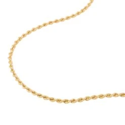 Collier Maille Torsadée En Or Jaune 12 Collier Maille Torsadée En Or Jaune -Castafiore Boutique collier maille torsadee en or jaune 206976