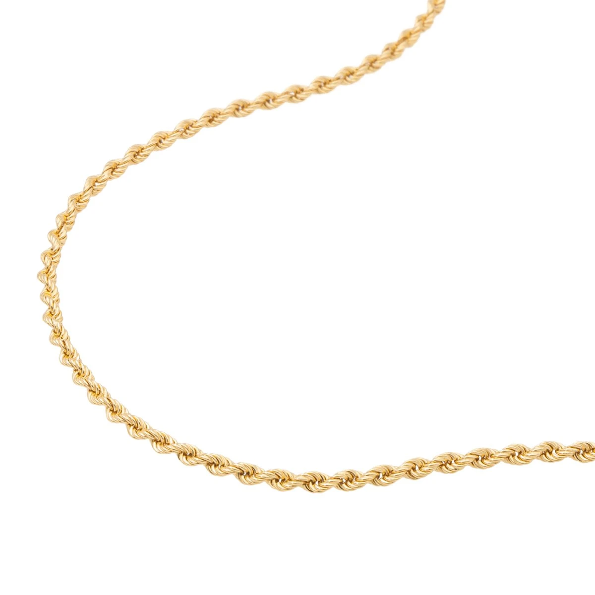 Collier Maille Torsadée En Or Jaune 6 Collier Maille Torsadée En Or Jaune – Image 6