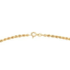 Collier Maille Torsadée En Or Jaune 9 Collier Maille Torsadée En Or Jaune -Castafiore Boutique collier maille torsadee en or jaune 290980