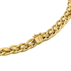 Collier Maille Souple CAPLAIN SAINT ANDRÉ En Or Jaune -Castafiore Boutique collier mailplele sou caplain saint andre en or jaune 987387