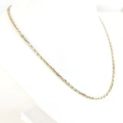 Collier Matinée En Or Jaune 18 Carats Maille Type Forçat Diamant - 55 Centimètres 10 Collier Matinée En Or Jaune 18 Carats Maille Type Forçat Diamant - 55 Centimètres -Castafiore Boutique collier matinee en or jaune 18 carats maille type forcat diamant 55 centimetres 168393