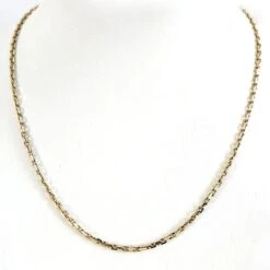 Collier Matinée En Or Jaune 18 Carats Maille Type Forçat Diamant - 55 Centimètres 13 Collier Matinée En Or Jaune 18 Carats Maille Type Forçat Diamant - 55 Centimètres -Castafiore Boutique collier matinee en or jaune 18 carats maille type forcat diamant 55 centimetres 493704