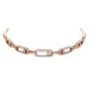 Miller Collier MESSIKA “Choker Move Link Multi”, Or Rose Et Diamants -Castafiore Boutique collier messika choker move link multi or rose et diamants 214891