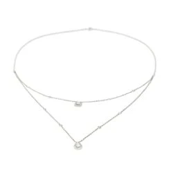 Collier Messika My Twin Or Blanc Diamant -Castafiore Boutique collier messika my twin or blanc diamant 359510