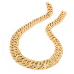 Collier Ras De Cou GEORGES LENFANT Pour MELLERIO En Or Jaune -Castafiore Boutique collier or creation de georges lenfant pour la maison mellerio 377519