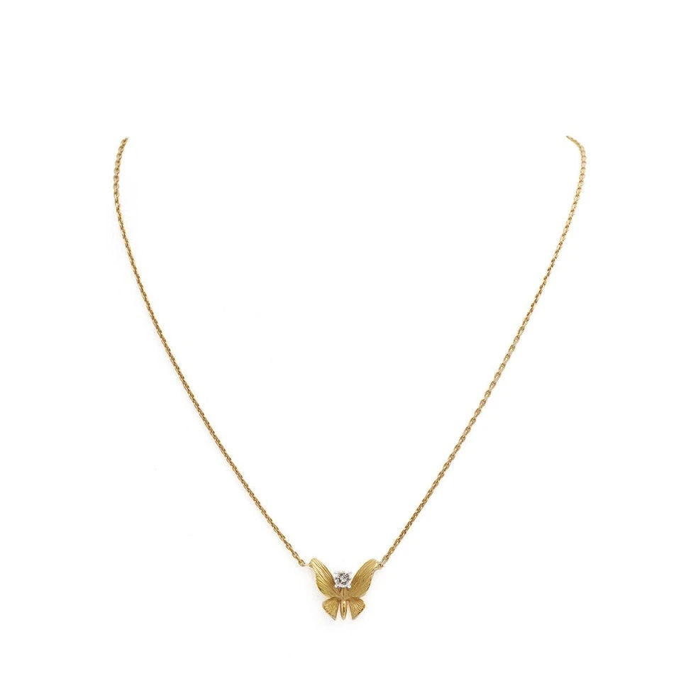 Collier Pendentif En Or Et Diamant 3 Collier Pendentif En Or Et Diamant – Image 3