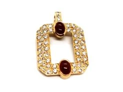 Collier Pendentif Amovible En Or Jaune, Diamants Et Rubis 13 Collier Pendentif Amovible En Or Jaune, Diamants Et Rubis -Castafiore Boutique collier pendentif amovible en or jaune diamants et rubis 234543