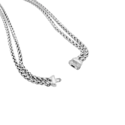 Miller Collier Pendentif DAVID YURMAN"Grand Albion" En Argent, Hématite Et Diamants -Castafiore Boutique collier pendentif david yurman grand albion en argent hematite et diamants 117111