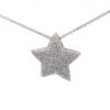Collier Pendentif étoile En Or Blanc Pavé Diamants 7 Collier Pendentif étoile En Or Blanc Pavé Diamants -Castafiore Boutique collier pendentif etoile en or blanc pave diamants 145836