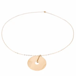 Collier Pendentif GINETTE NY "Jumbo Donut On Chain" En Or Rose 8 Collier Pendentif GINETTE NY "Jumbo Donut On Chain" En Or Rose -Castafiore Boutique collier pendentif ginette ny jumbo donut on chain en or rose 268759