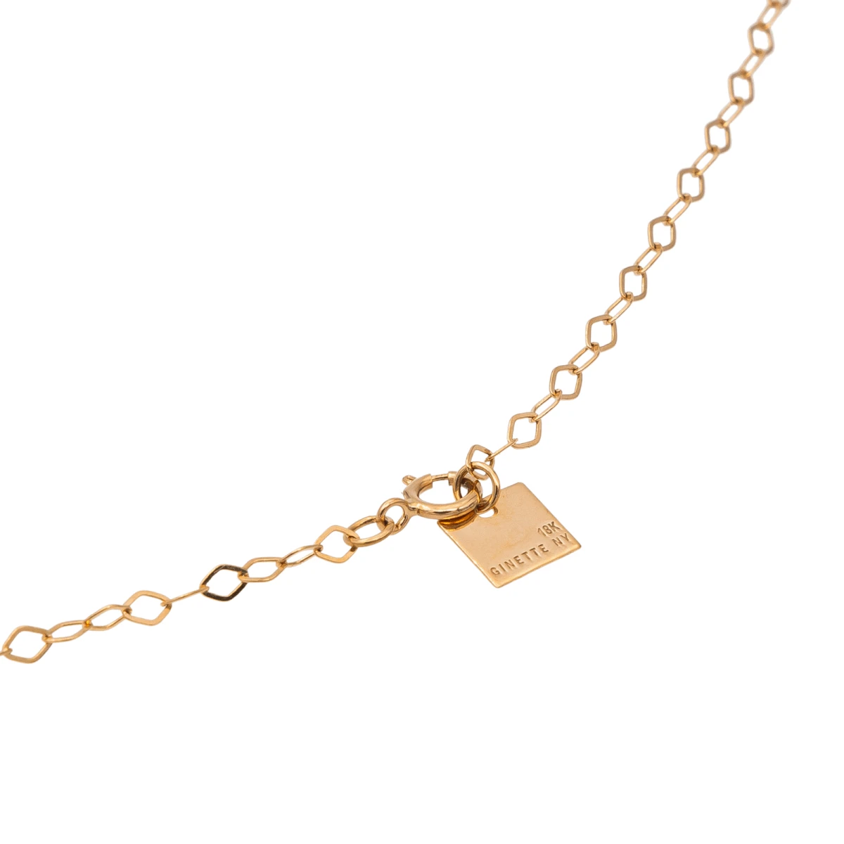 Collier Pendentif GINETTE NY "Jumbo Donut On Chain" En Or Rose 5 Collier Pendentif GINETTE NY "Jumbo Donut On Chain" En Or Rose – Image 5