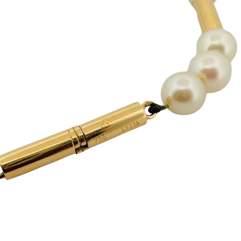 Collier POIRAY ''Fuseau" En Or Jaune Et Perles 2 Collier POIRAY ''Fuseau" En Or Jaune Et Perles – Image 2