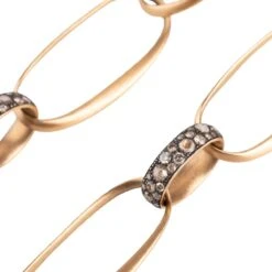 Collier POMELLATO "Victoria" En Or Rose Et Diamants -Castafiore Boutique collier pomellato victoria en or rose et diamants 490591