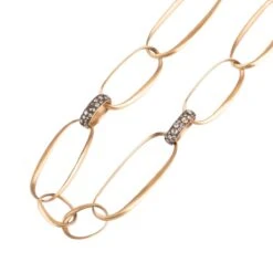 Collier POMELLATO "Victoria" En Or Rose Et Diamants -Castafiore Boutique collier pomellato victoria en or rose et diamants 618987