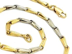 Collier Ras De Cou Bicolore En 2 Ors -Castafiore Boutique collier ras de cou bicolore en 2 ors 227031