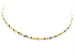 Collier Ras De Cou Bicolore En 2 Ors -Castafiore Boutique collier ras de cou bicolore en 2 ors 552535
