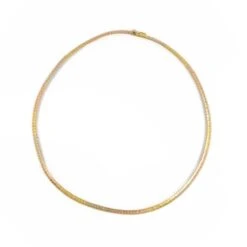 Collier Ras De Cou En 3 Ors