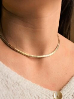 Collier Ras De Cou En 3 Ors -Castafiore Boutique collier ras de cou en 3 ors 868182