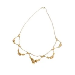 Osprey Collier Ras De Cou En Or Jaune Et Perles -Castafiore Boutique collier ras de cou en or jaune et perles 196632