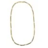 Collier Ras De Cou En Or Jaune Maille Figaro