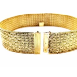 Collier Ras De Cou Imposant En Or Jaune Et Perle -Castafiore Boutique collier ras de cou imposant en or jaune et perle 827258