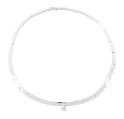 Collier Rigide Or Gris De La Maison Chaumet -Castafiore Boutique collier rigide or gris de la maison chaumet 985454