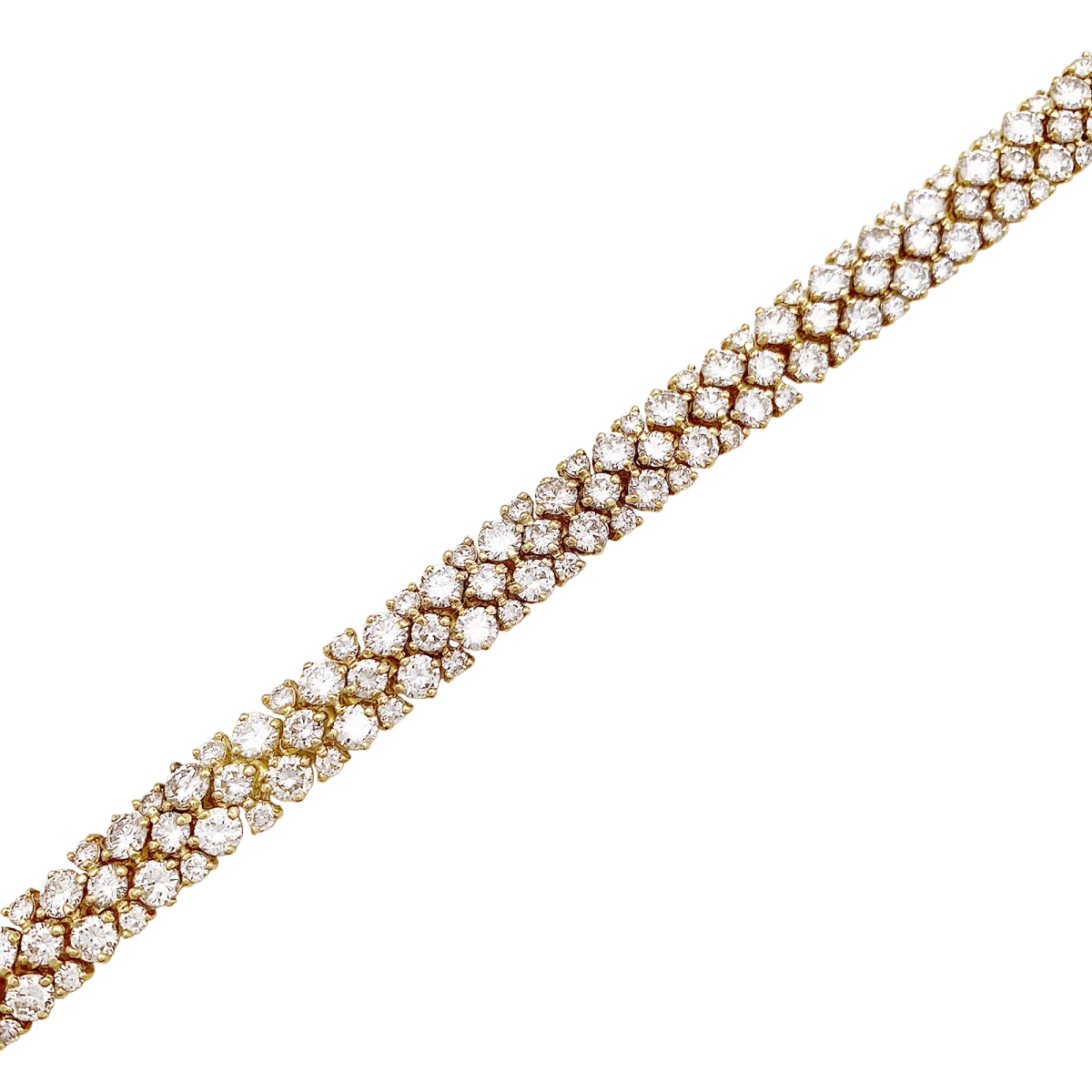 Miller Collier Rivière En Or Jaune Avec Diamants 6 Miller Collier Rivière En Or Jaune Avec Diamants – Image 6