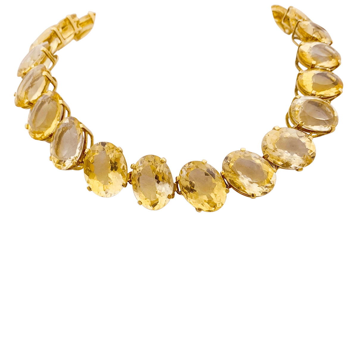 Miller Collier Rivière Or Jaune Et Citrines 1 Miller Collier Rivière Or Jaune Et Citrines