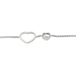 Collier Sautoir CHOPARD "Happy Heart" En Or Blanc Et Diamants -Castafiore Boutique collier sautoir chopard happy heart en or blanc et diamants 544107