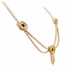 Miller Collier-Sautoir Draperie En Or Rose 7 Miller Collier-Sautoir Draperie En Or Rose -Castafiore Boutique collier sautoir draperie en or rose 734977