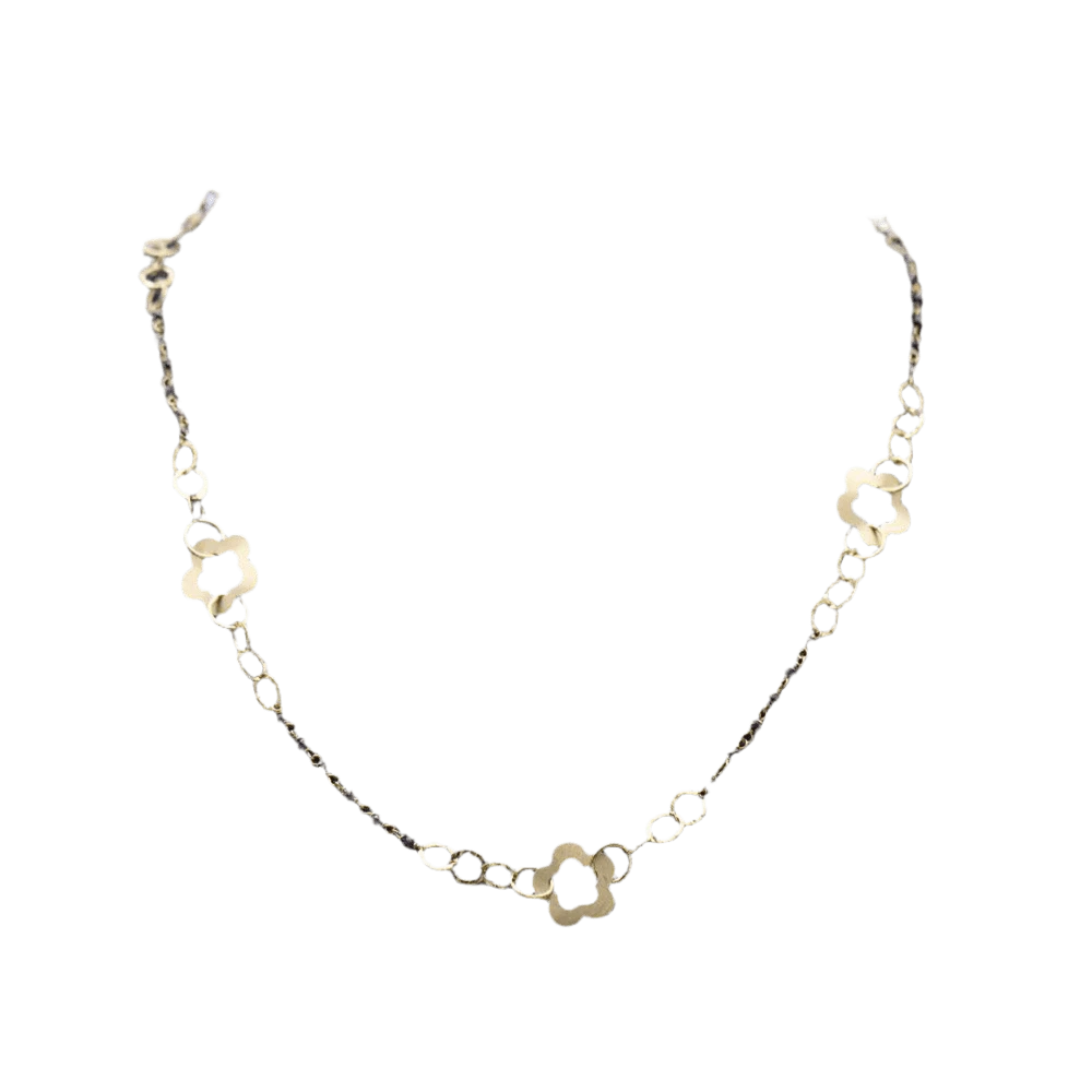 Collier Sautoir En Or Jaune Et Spinelles 1 Collier Sautoir En Or Jaune Et Spinelles