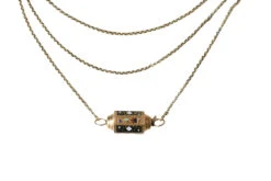 Collier Sautoir Fermoir Régional Barillet Emmaillé Or