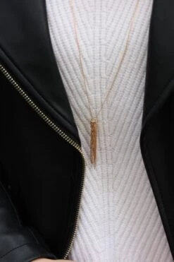 Collier Sautoir GINETTTE NY En Or Rose 13 Collier Sautoir GINETTTE NY En Or Rose -Castafiore Boutique collier sautoir ginettte ny en or rose 751090