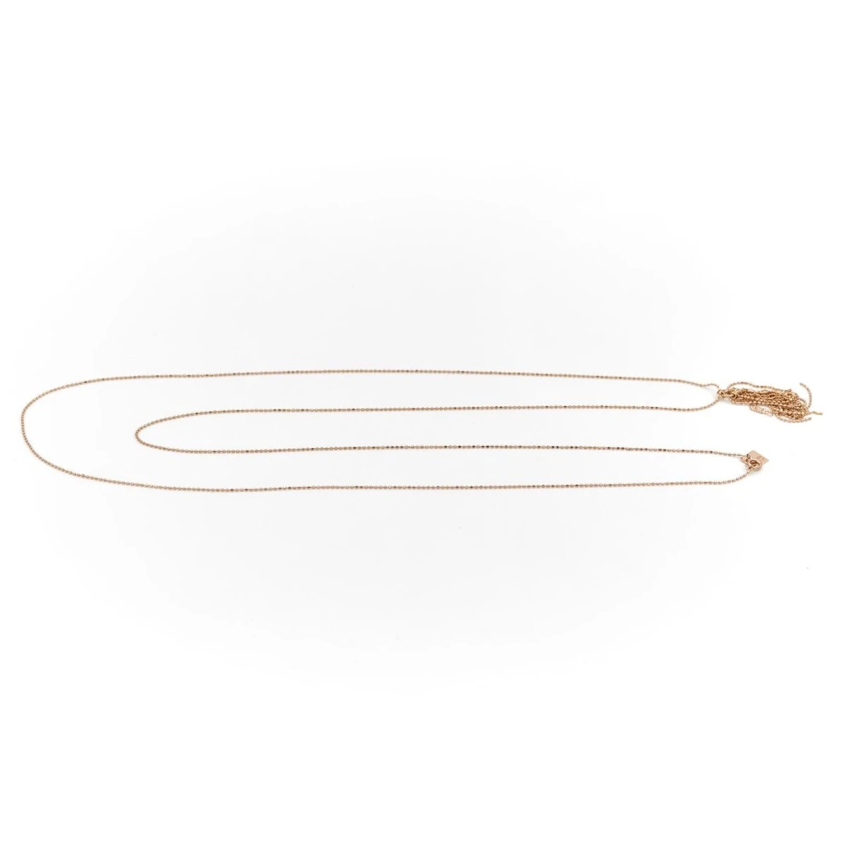 Collier Sautoir GINETTTE NY En Or Rose 2 Collier Sautoir GINETTTE NY En Or Rose – Image 2