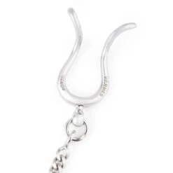 Collier Sautoir HERMÈS "Arabesque" En Argent -Castafiore Boutique collier sautoir hermes arabesque en argent 208517