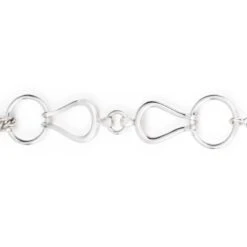 Collier Sautoir HERMÈS "Arabesque" En Argent -Castafiore Boutique collier sautoir hermes arabesque en argent 645072