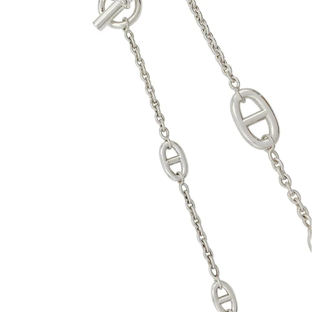 Collier Sautoir HERMÈS "Farandole" En Argent 4 Collier Sautoir HERMÈS "Farandole" En Argent – Image 4
