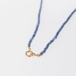 Collier Sautoir Rang De Billes De Saphirs -Castafiore Boutique collier sautoir rang de billes de saphirs 600977