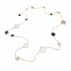 Miller Collier Sautoir VAN CLEEF & ARPELS "Magic Alhambra" En Or Jaune, Nacre Et Onyx 5 Miller Collier Sautoir VAN CLEEF & ARPELS "Magic Alhambra" En Or Jaune, Nacre Et Onyx -Castafiore Boutique collier sautoir van cleef arpels magic alhambra en or jaune nacre et onyx 349137