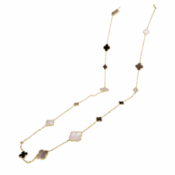 Miller Collier Sautoir VAN CLEEF & ARPELS "Magic Alhambra" En Or Jaune, Nacre Et Onyx 7 Miller Collier Sautoir VAN CLEEF & ARPELS "Magic Alhambra" En Or Jaune, Nacre Et Onyx -Castafiore Boutique collier sautoir van cleef arpels magic alhambra en or jaune nacre et onyx 961124